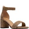 CLARKS  WOMENS  SANDAL - ANIMAL PRINT